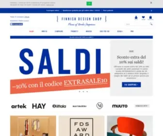 Finnishdesignshop.it(Finnish Design Shop) Screenshot