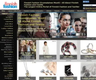 Finnishfashion.net(Finnish Fashion) Screenshot