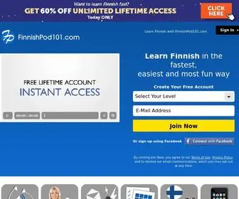 Finnishpod101.com(Learn Finnish Online with Podcasts) Screenshot