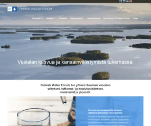 Finnishwaterforum.fi(Finnish Water Forum (FI)) Screenshot