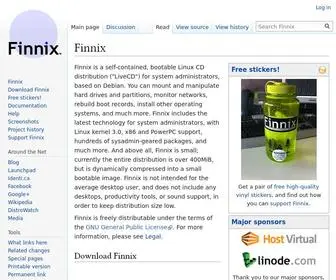 Finnix.org(Finnix) Screenshot