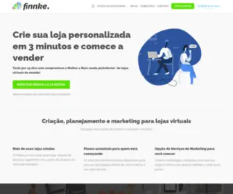 Finnke.com(A melhor e mais usada plataforma de e) Screenshot