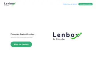 Finnocar.com(Lenbox (Ex Finnocar)) Screenshot