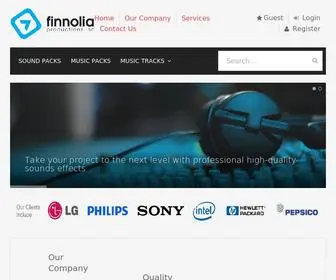 Finnolia.com(Finnolia Productions Inc) Screenshot