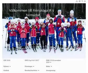 Finnskogaif.se(Finnskoga IF) Screenshot