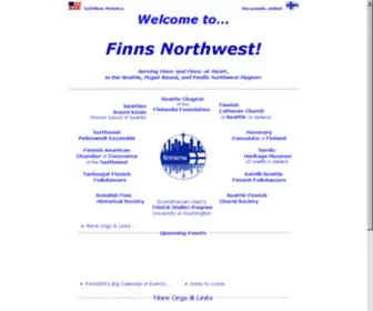 Finnsnw.com(Finns Northwest) Screenshot