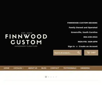 Finnwoodcustom.com(Finnwood Designs) Screenshot