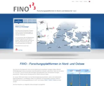 Fino-Offshore.de(Fino Offshore) Screenshot