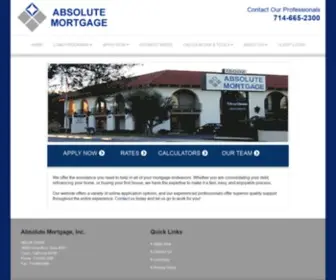 Finofa.com(Absolute Mortgage) Screenshot