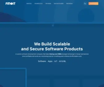 Finoit.com(Finoit- a custom software development company) Screenshot