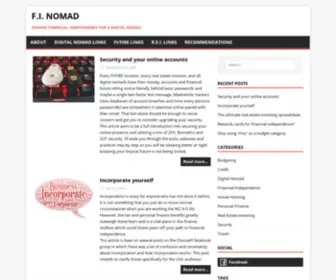 Finomad.com(F.I) Screenshot