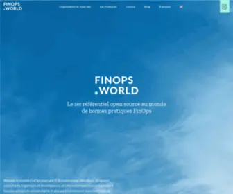 Finops.world(Le 1er référentiel bonnes pratiques finops) Screenshot