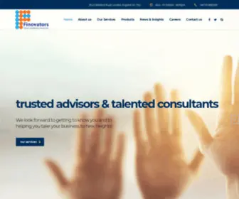 Finovators.com(Leading Fintech Firm in Pakistan) Screenshot