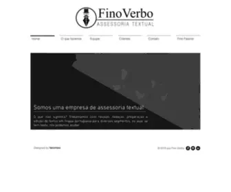 Finoverbo.com(Fino Verbo) Screenshot