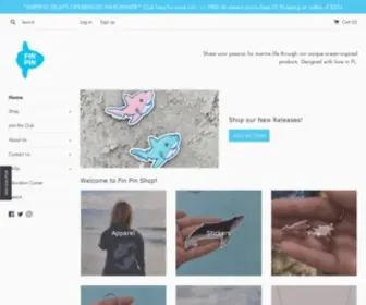 Finpinshop.com(Fin Pin Shop) Screenshot