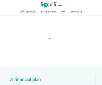 Finplifi.com(Financial Planning) Screenshot