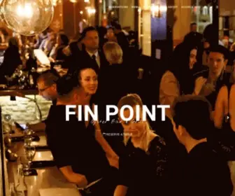 Finpointboston.com(Fin Point Oyster Bar) Screenshot