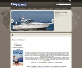 Finpowercharters.com(Fishing is our only business) Screenshot