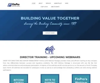 Finpro.us(FinPro's wholly owned subsidiary) Screenshot