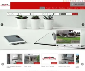 Finqueslliria.com(Pisos en Lliria) Screenshot