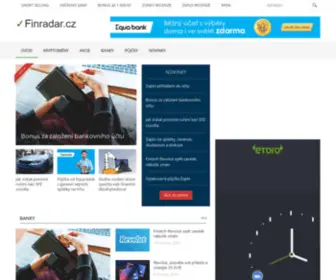 Finradar.cz(Finanční) Screenshot