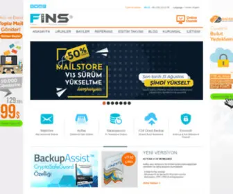 Fins.com.tr(Fins Bilişim) Screenshot