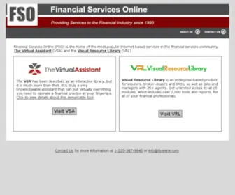 Finsecurity.com(Financial Services Online) Screenshot