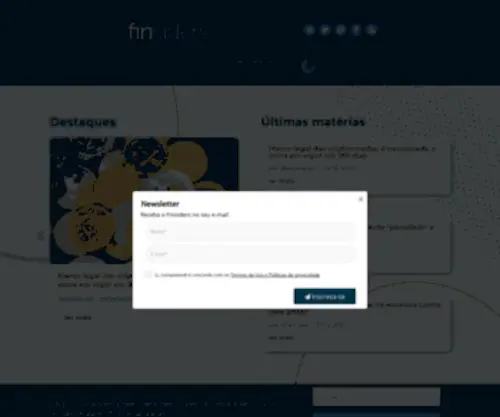 Finsiders.com.br(Finsiders) Screenshot