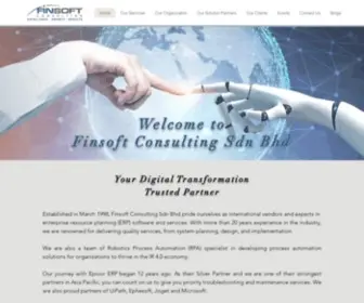 Finsoftconsulting.com.my(Finsoft Consulting) Screenshot