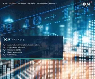 Finsoftware.com(ION Markets) Screenshot