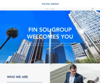 Finsolgroup.com(Fin Sol Group) Screenshot