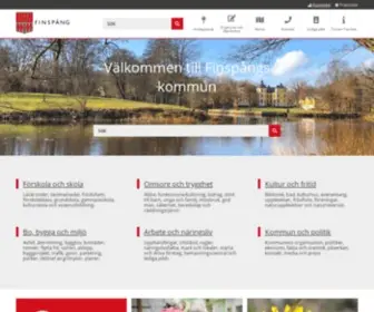 Finspang.se(Finspångs kommun) Screenshot