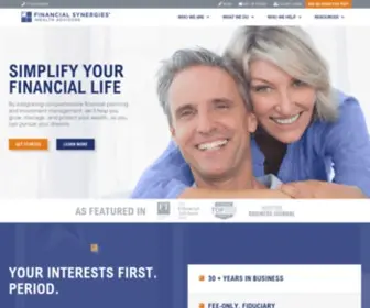 Finsyn.com(Financial Synergies Wealth Advisors) Screenshot