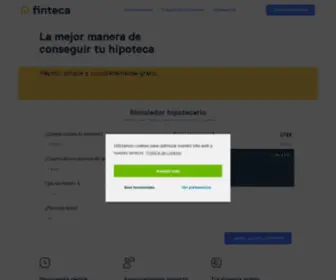 Finteca.es(Gestores hipotecarios gratuitos) Screenshot