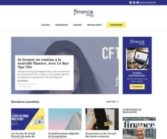 Fintech-Mag.com(Finance Mag) Screenshot