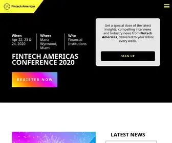 Fintechamericas.co(The Fintech Americas Conference) Screenshot