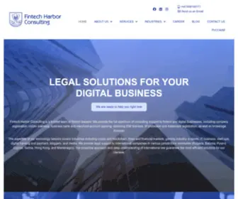 Fintecharbor.com(Fintech Lawyers) Screenshot