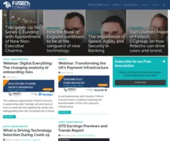 Fintechconnect.com(FinTech Connect) Screenshot