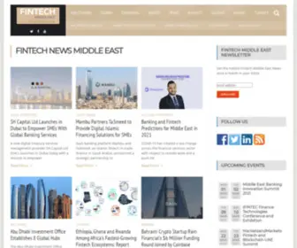 Fintechnews.me(Fintech News Middle East) Screenshot