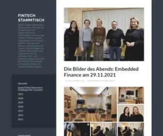 Fintechstammtisch.com(Fintechstammtisch) Screenshot