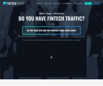 Fintechtraffic.com(Fintech Traffic) Screenshot