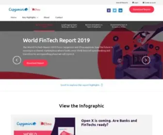 FintechWorldreport.com(World FinTech Report) Screenshot