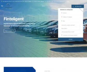 Finteligent.com.mx(Arrendamiento de autos) Screenshot