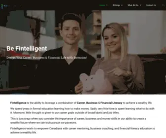 Fintelligence.ca(Home) Screenshot