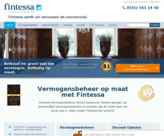 Fintessa.nl(Fintessa Vermogensbeheer) Screenshot