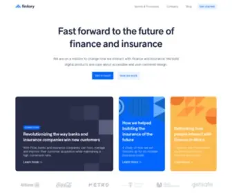 Fintory.com(We build digital products) Screenshot