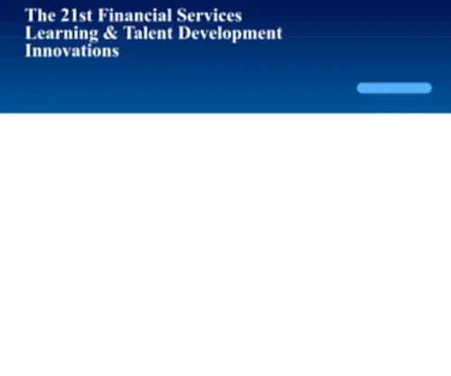 Fintraininginnovations.com(Training & Development Innovations for Financial Services) Screenshot