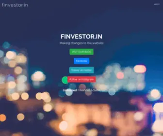 Finvestor.in(Unbiased Financial Advice) Screenshot