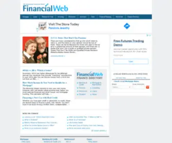 Finweb.com(Financial Web) Screenshot