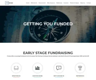 Finwise.eu(Capital Raising Advisor) Screenshot